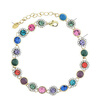Yoursfs @ Браслеты и браслеты CZ Diamonds Браслет Rhinestones Handmade Statement Женский браслет Vintage Crystal Bangles