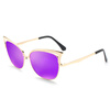 BLUEKIKI YEUX cateye fashion sunglasses women polarized mirror vintage glasses пальто алонзо d’imma fashion studio