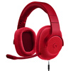 Logitech (Logitech) G433 7.1 объемный звук микрофона гарнитура кабель (красный) игровой гарнитуры игровой гарнитуры гарнитуры