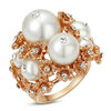 Yoursfs@ Top Brand Rings for Women Gold-color Deluxe Fresh Water Pearl Ring Cubic Zircon Mother's Day Jewelry Anillos mujer golden goose deluxe brand повседневные брюки
