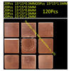 120PCS/Set 15mm x 15mm Thermal Conductive Pads Copper Mat for PC Repair GPU GBA CPU CHIP Memory IC seek thermal