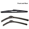 Wiper Blades for Mazda 2 Mk3 24&13 Fit Hook Arms 2008 2009 2010 2011 2012 2013 2014 wiper blades for mazda 3 24