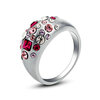 Yoursfs@ Classic anillos mujer bague aros Gold Plating olor Rhinestones Studded Finger Rings