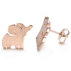 Yoursfs Cute Elephant Animal Studs Серьги для девочек Модные аксессуары для красоты аксессуары для20игровых приставок