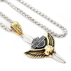 Нержавеющая сталь байкер орел Галлейный кулон Live to Ride Necklace Pendant Титан высококачественные ювелирные изделия Дешевые нер