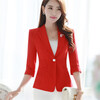 Blazer Female Outerwear Formal Jacket Coat 2017 Spring Autumn Women Suit Slim Design Women Green Blazer Suit Plus Size Clothing free shipping new arrival spring autumn 100% cotton boy clothing set two pieces jacket pant boy sport suit