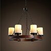 BOKT Industrial Edison Vintage Style 6-Light Kitchen Island Ceiling Kitchen Island Подвеска Осветительная арматура loft vintage lamp pendant light wood and iron industrial style indoor lighting ceiling restaurant bar light fixture