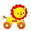 Fisher Fisher Price Маленькие образовательные раннего детства игрушка повозки животных - Львенок FP1004 fisher price образовательные игрушки сложены радуга кубок k7166