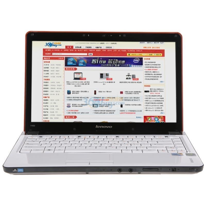 Lenovo IdeaPad Y450A-TSI 140 inch laptop T6500 2G 320G DVD 512M DDR3 Bluetooth alone White