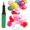 Jingdong supermarket green reed balloon suit heart-shaped 150 loaded red powder purple gift cylinder