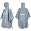 Hombres Mujeres Impermeable Impermeable Impermeable Con Reflector Poncho A Prueba De Lluvia Con Tira Reflectante