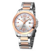 Megir 5006g Date Display Male Quartz Watch With Stainless Steel Strap 30m Water Resistance