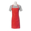 Pure Color Apron Home Kitchen Babero Para Restaurante Con Bolsillo Feat Red