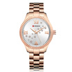 CURREN 9009 Women Watch Quartz Movement Crystal Wrist Watch Simple Causal Gift for Women