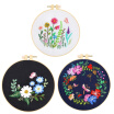 Pack of 3 Patterns Full Range of Embroidery Starter Kit with Patterns&Instructions