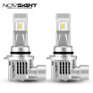 Novsight H7 H4 H3 H1 Led Faro De Coche 6000K 10000lm Par Automotriz H11 9005 9006 HB2 Hi  Lo Beam Faro Automático