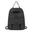 Auto Asiento Trasero Para El Automóvil Organizador Bolsa De Almacenamiento Molle Cubierta De La Bolsa Del Panel Del Vehículo Bolsa Multi Poket Negro