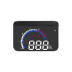 Pantalla HUD Para Automóvil Proyector De Parabrisas Head Up Display Con Velocidad Reloj Digital Advertencia De Exceso De Velocidad Medición De Kilomet