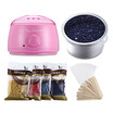SM - 500 Hair Removal Electric Waxing Heater Kit with Beans Papers Applicator Sticks