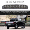 Luz De Freno De Montaje Alto LED Blanco Rojo Tercera Luz De Freno Reemplazo De La Lámpara De Carga Trasera Para Ford F-250 Super Duty 99-16 Para Ford 