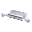 Wireless Bluetooth Earphone Noise Canceling Bluetooth In-Ear Headset with 1500mAh Power Bank box Dual Bluetooth V42