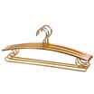 Court good hanger space aluminum suit wide shoulder slip without clothes support local gold 5 only TH4082