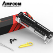 AMPCOM cabinet distribution frame Super six 12-port unshielded installation-free patch panel 10 inch rack CAT6A patch panel AMC6A1012