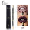 Pudaier 2 in 1 16 Color New Double Ended Sexy Lasting Matte Lipstick Waterproof Lipliner Lipstick Pencil