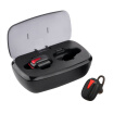 TWS-K8 True Wireless Bluetooth Headphones Invisible Earphone In-ear Stereo Music Headsets Hands-free w Microphone Charging Box Re