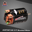 AUSTAR 540 21T Brushed Motor for 110 On-road Drift Touring RC Car