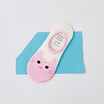 CAT Warm comfortable cotton bamboo fiber girl womens socks ankle low female invisible color girl boy hosier 1pair2pcs