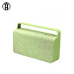 WH hs456 speaker bluetooth portable boombox handle bass FM cloth square wireless enceinte bluetooth portable puissant