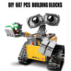 Wall-E Robot Building Blocks Juguetes Compatibles Con Lego DIY 687 PCS Plástico Plástico De Juguete De Ladrillo Regalo De Cumpleaños Para Niños