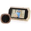 43 "visor de mirilla digital LCD 160 ° PIR puerta ojo timbre de la cámara IR visión nocturna foto toma grabación de video para el hogar de seguridad