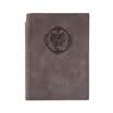 Jin Longxing Glosen notebook child notebook student diary book creative retro A5 sheepba belt pen jack soft leather face brown 8252