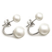 White Imitation Pearl Stud Earrings For Women Female Ladies Korea Trendy Jewelry Fashion Accessories WHB99