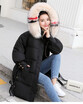 Winter 2018 new womens wear long cotton-padded jacket padded fashion down jacket cotton clothes