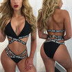 Swimwear Women Triangle Bikini Set Bandage Push-Up Swimsuit Bathing Beachwear US