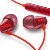 TCL SOCL100BT wireless Bluetooth headset in-ear earphones neck-mounted hanging neck with wheat can call echo cancellation cherry red mobile phone universal
