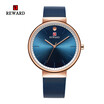 REWARD RD63062M Mens Steel Belt Waterproof Ultra-thin Business Quartz Watch