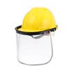 Fuxing FX557 pantalla a prueba de salpicaduras con casco máscara protectora transparente de alta temperatura con casco de soldadura máscara máscara de casco dos en uno