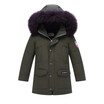 2018 winter down jacket for boy clothes childrens clothing for snow wear kids outerwear coat hooded warm parka real Raccoon fur