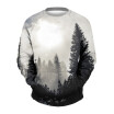 Aowofs New Mens 3D Printed Pullover Womens Sweater No Suede Inside CBA006