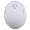 Moiff CUTE Wireless Bluetooth Dual Mode Mouse Comfort Smart Mouse Desktop Notebook Office Boys&Girls Home Mouse White