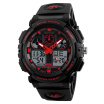 Skmei 1270 Men Dual Time Display Stopwatch Alarm Sports Fashion Male Quartz Digital Watch