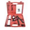 22 unids Automóvil Manual de Mano Bomba de Vacío Freno Purga de Sangre Adaptador Depósito de Fluido Probador de Aceite Kit de Herramientas