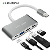 Lansheng lention Type-C docking station USB-C to 3HUBPD charging Apple computer macbook pro converter deep gray