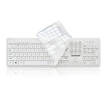 Fine sun SUNNROSE Q2 universal USB interface wired waterproof chocolate keyboard to send keyboard film white