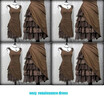 European&American irregular dress