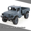 Amazing rc car WPL B-1 116 24G 4WD Off-Road RC Military Truck Rock Crawler Army Car